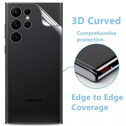 3PCS Back Matte Hydrogel Film for Samsung S24 S23 S22 S21 S20 Ultra FE S10 S9 Plus Screen Protector for Note 8 9 10 20 TPU Film