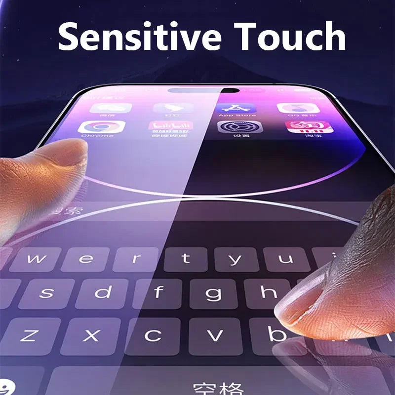 1-5Pcs HD Tempered Glass Screen Protector For iPhone 11 12 13 14 15 16 17 Pro Max 14 15 16 Plus 16 Air Glass Anti-Scratch Film