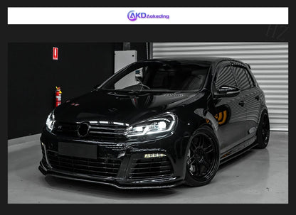 Headlight For VW Golf 6 MK6 2009-2013 Car автомобильные товары LED DRL Hella 5 Xenon Lens Hid H7 Golf6 Car Accessories