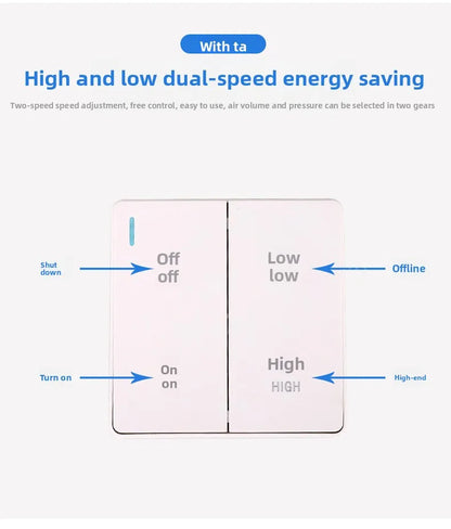 Exhaust Fans Home Silent Inline Pipe Duct Fan Bathroom Extractor Ventilation Kitchen Toilet Wall Air Clean Ventilator