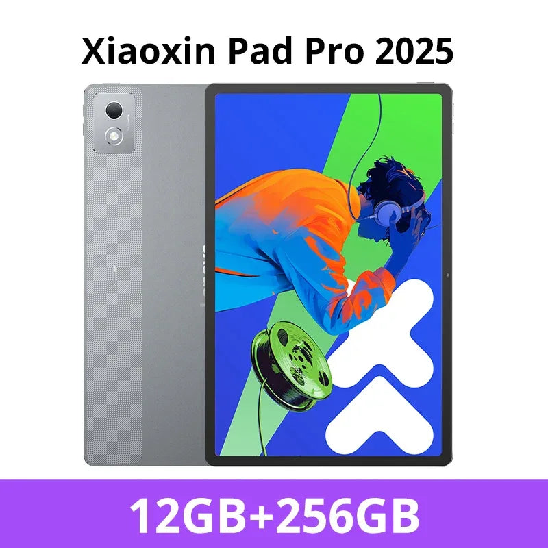 Global ROM Lenovo Xiaoxin Pad Pro 2025 12.7 inch Tablet Original  Dimensity 8300 144Hz 2.9K Display Android 14 10200mAh Pad PC