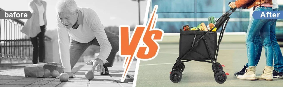 Multifunctional Cart Folding Portable  Durable Lightweight Market Purchase Bag Trolley,Pet Stroller,For Picnic