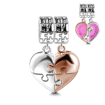 New 925 Silver Mother's Day Love Daughter Charms Beads Fit Original Bracelet DIY Jewelry For Women Gift