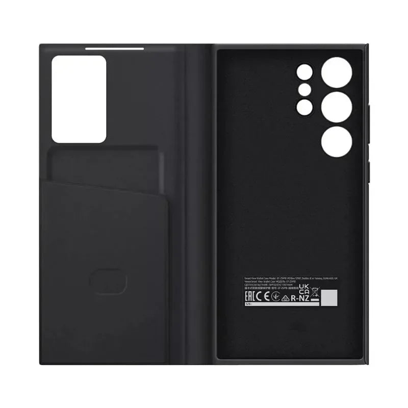 Original High Quality Smart Display LED View Windows Case For Samsung S25 Ultra S24 S23 S22 Plus Flip Wallet Card Phone Cover