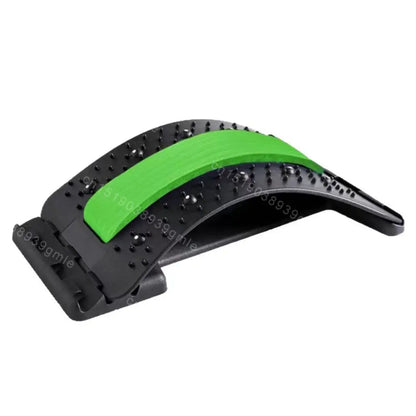 Adjustable Back Stretcher Therapy Cervical Shoulder Back Pain Relief Yoga Fitness Waist Massager Muscle Relax Posture Corrector
