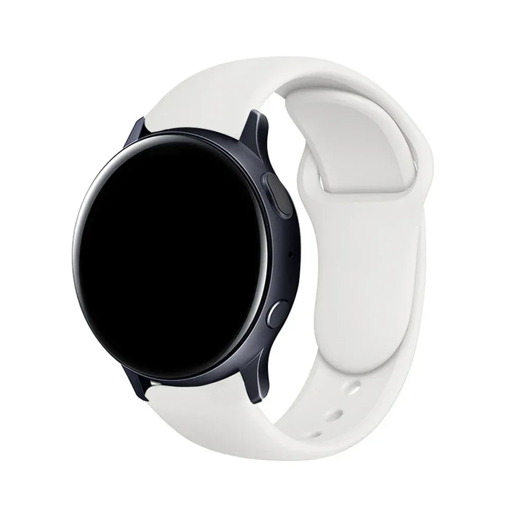 18mm 20mm 22mm Women Silicone Smart Watch Strap Wristband For Garmin Venu 3S 2S Forerunner 165 265S 255 Bracelet Watchband