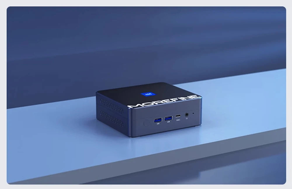 MOREFINE M9S Mini PC 12th Gen Intel i3 N305 N300 N200 ES QS PCIE3.0x4 2xLAN Home /Office Computer Windows 11 NUC WiFi6 Firewall