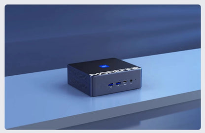 MOREFINE M9S Mini PC 12th Gen Intel i3 N305 N300 N200 ES QS PCIE3.0x4 2xLAN Home /Office Computer Windows 11 NUC WiFi6 Firewall