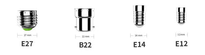 1PCS G24 to E26/E27 Adapter G24Q Light Socket Adapter G24q to Screw Lamp Bulb Holder Converter White