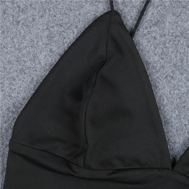 New arrival european fashion bra women crop top fashion slim sexy hot black bralette vest ladieswear solid fitness bralet sale