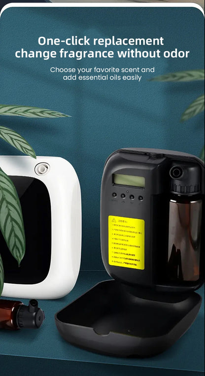 Bluetooth Essential Oils Diffuser Aromatherapy 1500m³ Home Fragrance Auto Flavoring Room Aromatizer Electric Aromatic Oasis