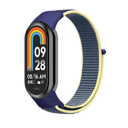 Nylon loop watchband For Xiaomi mi Band 8 Sport miband8 NFC Correa Breathable Replacement Bracelet smart band 8 Strap smartwatch