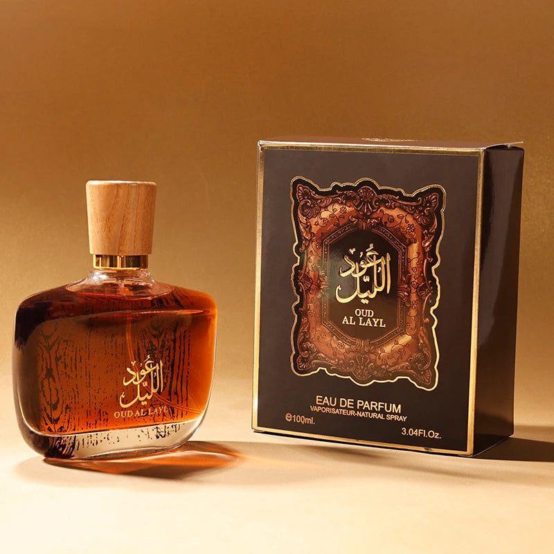 Arabic Sandalwood Perfume Classic Agarwood & Irresistible Musk Fragrance Long-lasting Elegant Charming Woody Eau De Parfum