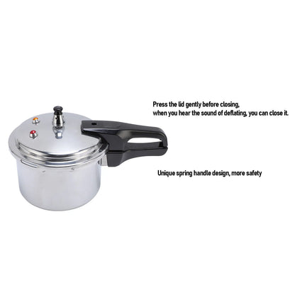 Pressure Cooker Aluminum Alloy Pressure Canning Pot Cooker Explosion Proof Large Capacity Fast Cooking Pot Kitchen Cookware