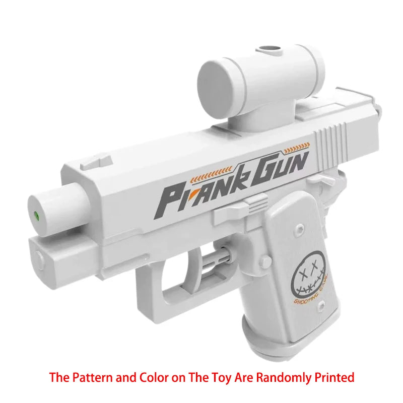 Two-Way Reverse Water Gun Prank Toys Mini Portable Squirt Gun for Kids Adults Summer Pool Beach Water Fight Stress Relief Gifts
