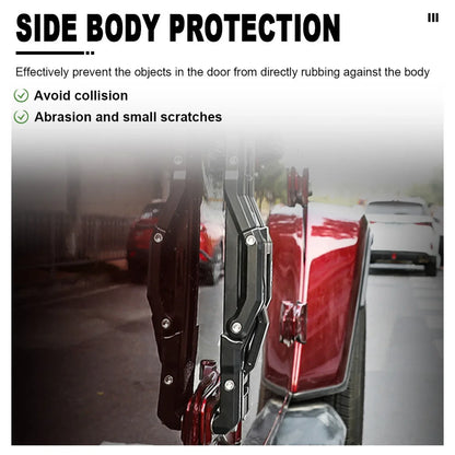 for Jeep Wrangler JK JKU JL JLU 2007-2021 Aluminum Car Folding Stepping Ladder Door Hinge Step Heavy Duty Footboard Foldable