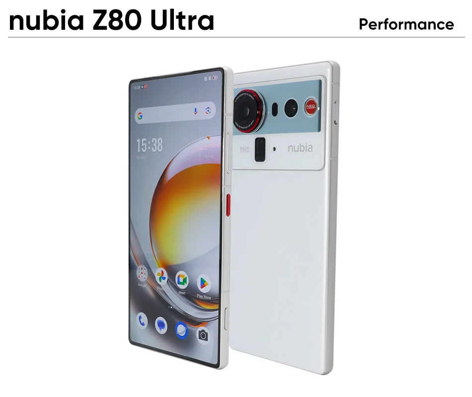 nubia Z80 Ultra 5g Smartphone Global Version Snapdragon 8 Elite Gen 5 6.85'' 144Hz OLED Display 7200mAh 80W Fast Charging 64Mp