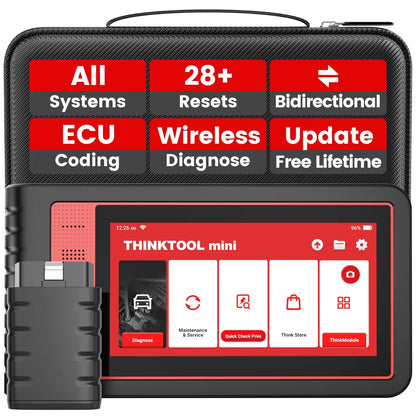 THINKCAR THINKTOOL MINI 2 CANFD Auto Car  Diagnostic Tools Obd2 Scanner Bi-directional Scan Tool 28 Resets Full System Diagnose