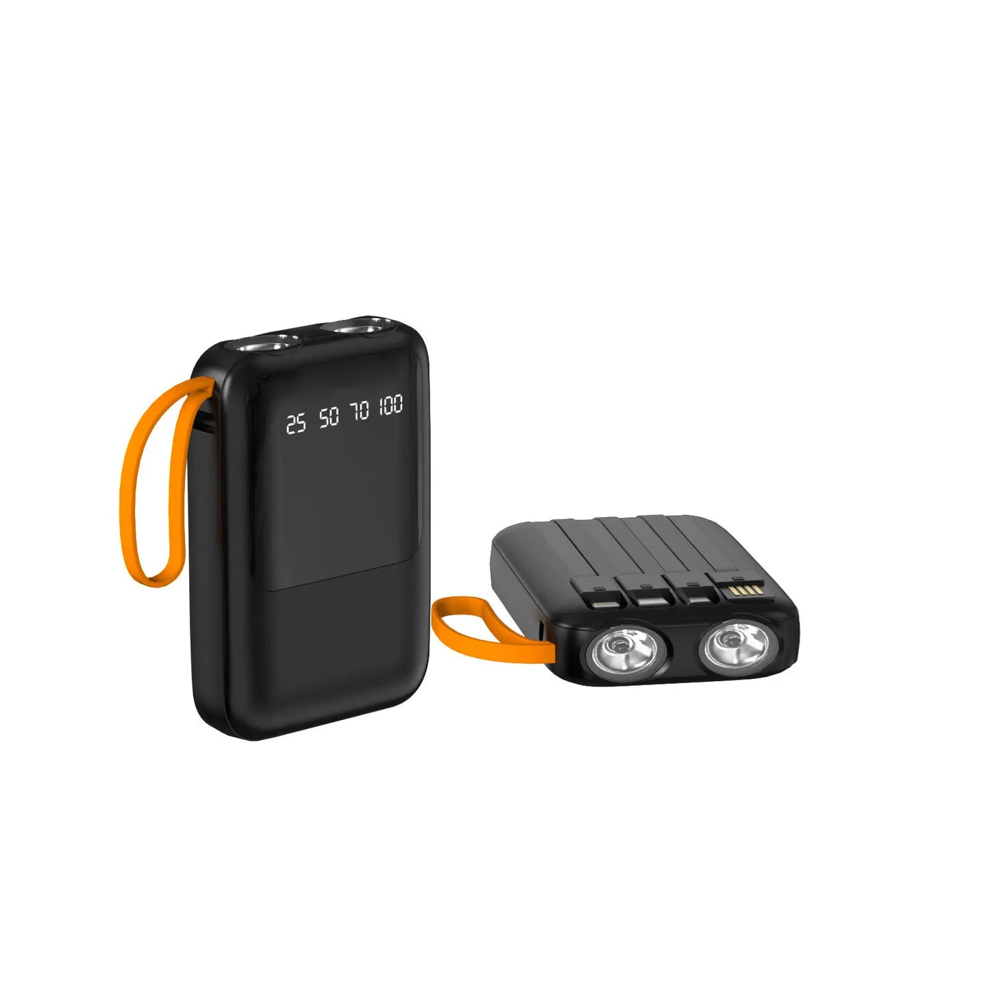 3*18650 Power Bank Fast Charging Powerbank Portable Battery Charger PowerBank For iPhone Xiaomi 4IN1 Mini Battery Storage Boxes