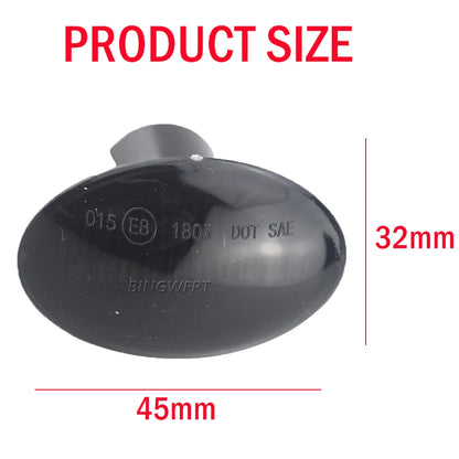 BINGWFPT For Abarth 500 595 695 For FIAT 500 500C 500L Flashing LED Dynamic Turn Signal Side Marker Light