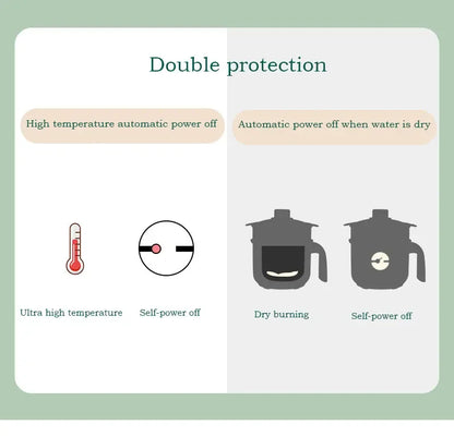 Mini Electric Rice Cooker Non-Stick Single/Double Layer Multifunction Cooking Machine Hot Pot for Home Use