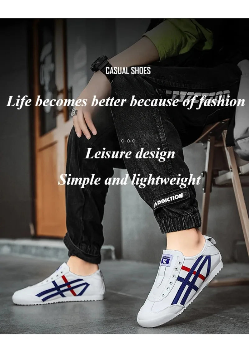 Кроссовки Мужские Men's Shoes Fashion Outdoor Casual Footwear Light Walking Flats Men's Sneakers Lace Up Flats Zapatillas Hombre
