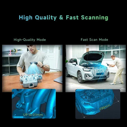 Creality CR-Scan Ferret Pro 3D Scanner Handheld Anti-shake Tracking WiFi6 24-bit full-color Wireless Scanning 0.1mm Accuracy