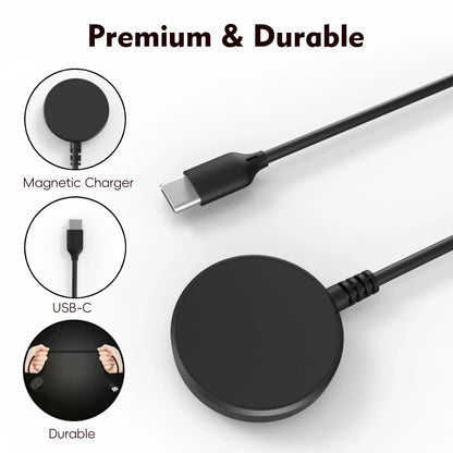 Wireless charger Galaxy Watch Charger for Galaxy Watch 3/4 5/6/7 Active1-2 Ultra FE  watch cable USB-A USB-C