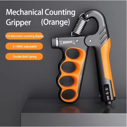 Grip dynamometer male arm strength training electronic counting five-finger exerciser 100kg fitness mechanical record