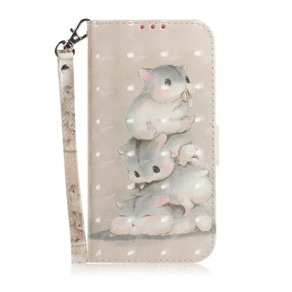 For Xiaomi Redmi 13 Case Solid Color Leather Flip Phone Case for Xaomi Redmi 13 Cover Redmi13 13C 5G Wallet Card Slots Etui