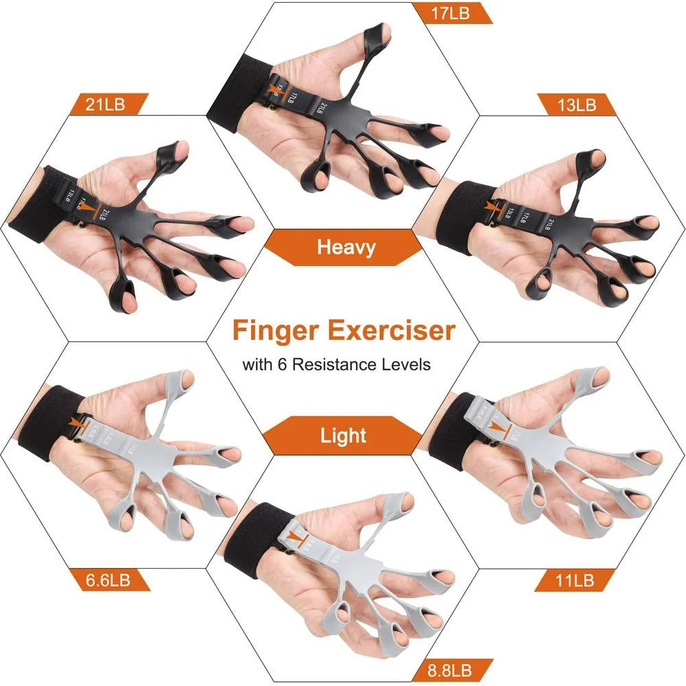 5-60Kg Adjustable Heavy Hand Gripper Fitness Hand Exerciser Grip Wrist Training Finger Gripper Hand Strengthener For Patient