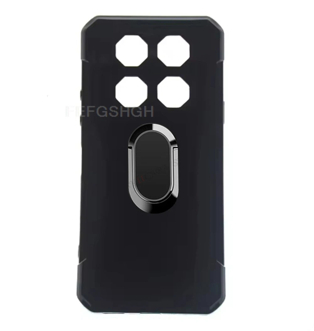 For Oukitel WP60 WP 60 7.2" 2025 OukitelWP60Back Ring Holder Bracket Phone Case TPU Soft Silicone Cover