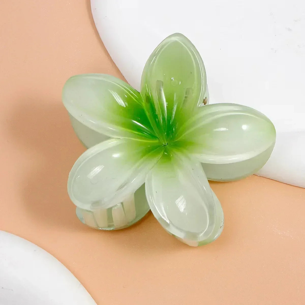 New Flower Shape Hair Claw Clips for Women Girls Barrette Crab Claw Clip Ponytail Hairpins Bath Beach Headwear Hair Accessories