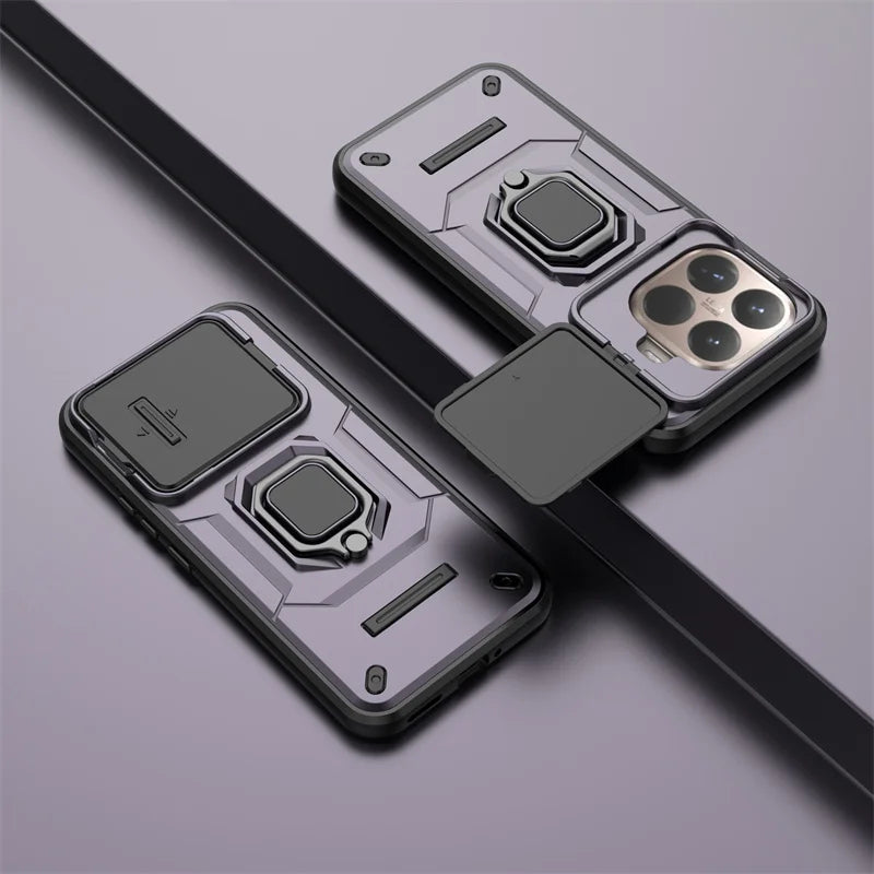 For Xiaomi 15T Pro 5G Case Car Magnetic Ring Stand Armor Phone Cases for Xiaomi15T Xiaomi15T Xiomi Mi15T Mi 15 T T15 Back Cover