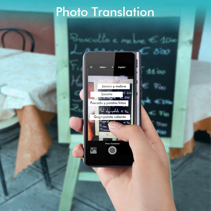 Timekettle Fluentalk T1 Portable Language AI Translator Photo/Offline/Online Smart Realtime Translation For Foreign Travel Study