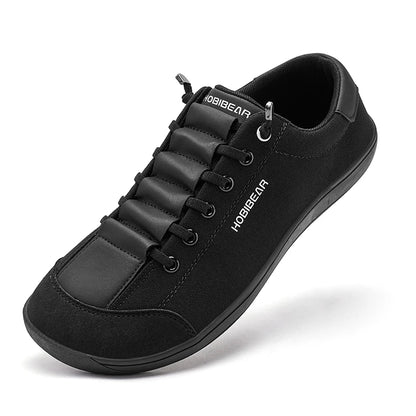 HOBIBEAR Womens Mens Barefoot Shoes | Zero Drop | Wide Toe Casual Canvas Sneakers Minimalist Walking Shoes