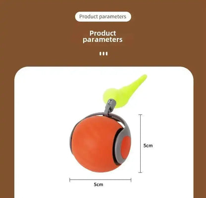 Speedy Tail 2.0 Smart Interactive Cat Toy Automatic Moving Balls for Cats And Dogs Touch Motion Rolling Toy Ball for Pet Gift.