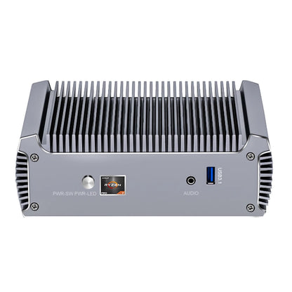 Topton Fanless AMD Mini Computer FU02 Ryzen 7 7730U 5825U R5 5625U 4500U Gaming PC Dual LAN Firewall 2*HDMI2.0 NVMe DDR4 WiFi6