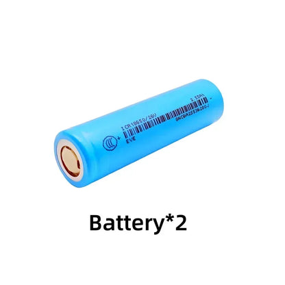 100% Original for 18650/26V  3.7V 2.55Ah Li-ion Battery  used for flashlights, remote control batteries.