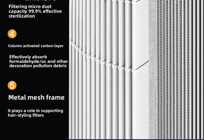 German dualpurpose cooling and heating bladeless fan, household silent small warm air heater, vertical floor standing electric