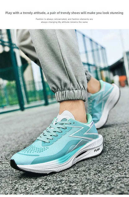 Casual Running Shoes Breathable Mesh Upgraded Version Unisex Marathon Sports Sneakers Trendy All Seasons Lightweight