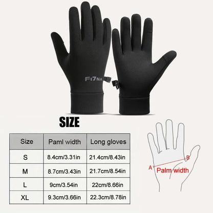 GTUBIKE Autumn Winter Outdoor Cycling Gloves Gym Fitness Sports Running Warm Touch Screen Nonslip Gloves Motorcycle Gloves