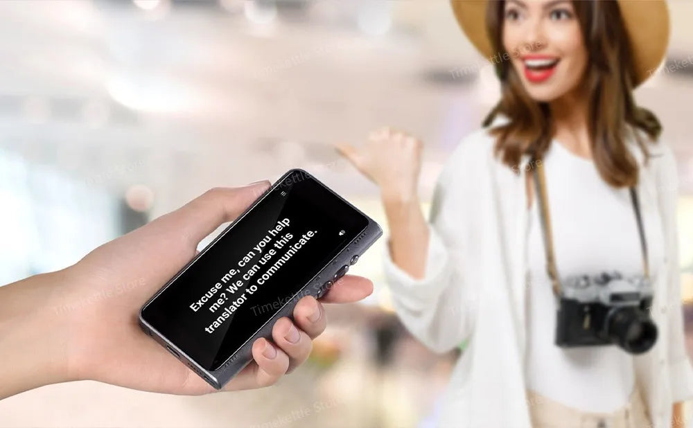 Timekettle Fluentalk T1 Portable Language AI Translator Photo/Offline/Online Smart Realtime Translation For Foreign Travel Study