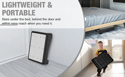 Marchepied de mobilité, plateforme antidérapante pour intérieur et extérieur, rehausseur portable pour adultes et seniors, marchepied de sécurité pour voiture, B