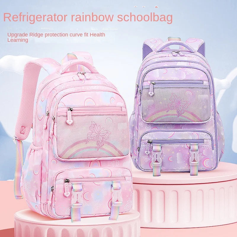 waterproof Children School Bag for Girls Primary princess school backpack Orthopedic Backpacks schoolbag kids Mochila Infantil
