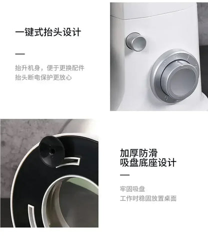 Small Home Automatic Kitchen Machine 220V Bread Mixer Dough Mixer Aid Commercial Stand Spiral Mixer Robot Cake.Stand 220V