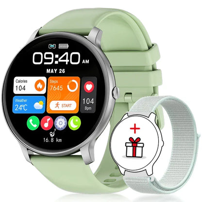 LIGE Smart Watch Women 1.39'' Full Touch Screen Custom Dials Wristwatch Bluetooth Call Blood Oxygen Monitor Sport Smartwatch Men