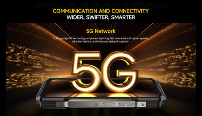 Ulefone Armor 27 Pro 5G Rugged Phone 10600mAh Smartphone 50MP Camera 64MP Night Android 15 Up to 24GB+256GB NFC Waterproof Phone