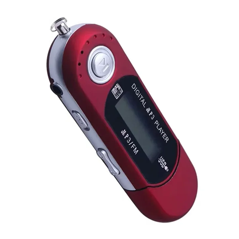 ABVO-Portable USB MP3 Player Music Player Digital LCD Screen Bluetooth FM Radio Multifunction MP3 Music Player