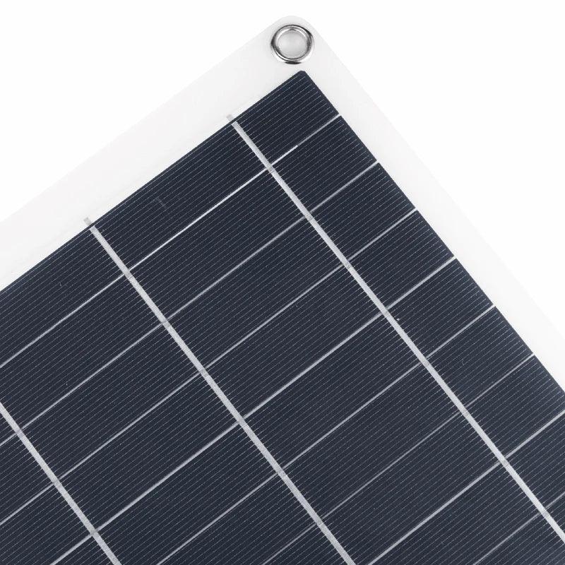 Solar Panel 20W-100W USB Type-C Waterproof Outdoor Hiking Camping Portable Battery Mobile Phone Charging Bank Charging Panel 5V